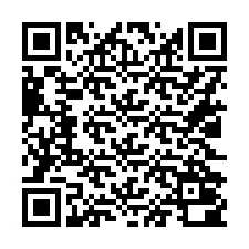 QR-koodi puhelinnumerolle +16022000669