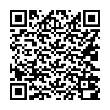 Código QR para número de telefone +16022000873