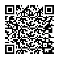 Código QR para número de teléfono +16022001003