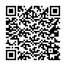 QR-код для номера телефона +16022001013