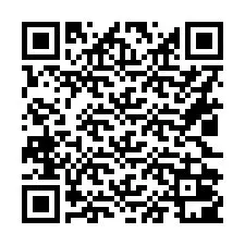 QR-koodi puhelinnumerolle +16022001021