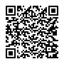 QR-Code für Telefonnummer +16022001026