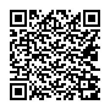 QR-koodi puhelinnumerolle +16022001037