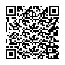 Codice QR per il numero di telefono +16022001050