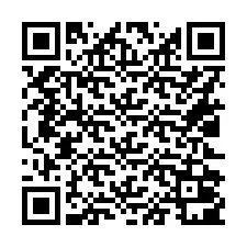 QR-koodi puhelinnumerolle +16022001059