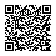 Kod QR dla numeru telefonu +16022001061