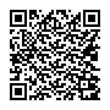 QR-koodi puhelinnumerolle +16022001073