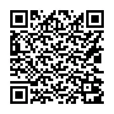 Codice QR per il numero di telefono +16022001081