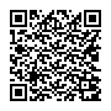 Codice QR per il numero di telefono +16022001092