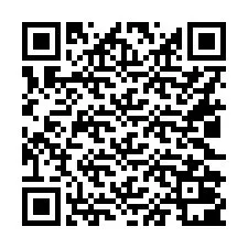 Código QR para número de telefone +16022001134