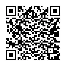 QR Code สำหรับหมายเลขโทรศัพท์ +16022001167