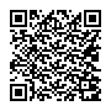 Código QR para número de teléfono +16022001173