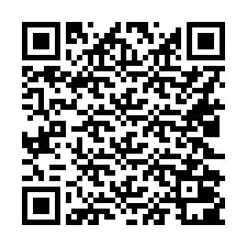 QR-koodi puhelinnumerolle +16022001176