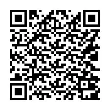 Código QR para número de teléfono +16022001178