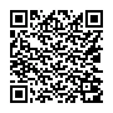 QR-koodi puhelinnumerolle +16022001188