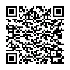 QR-code voor telefoonnummer +16022001192