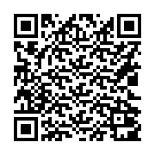 Kode QR untuk nomor Telepon +16022001211