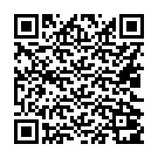 QR-код для номера телефона +16022001217