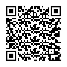 QR-код для номера телефона +16022001218