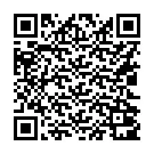 Codice QR per il numero di telefono +16022001254