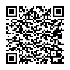 QR-Code für Telefonnummer +16022001257