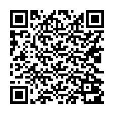 Codice QR per il numero di telefono +16022001262