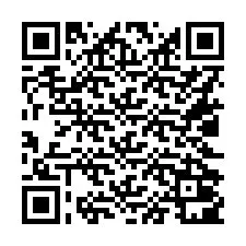QR kód a telefonszámhoz +16022001298