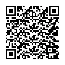 QR-код для номера телефона +16022001299