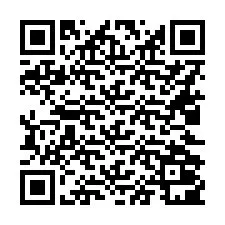 QR-код для номера телефона +16022001382