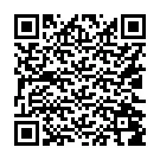 QR Code pour le numéro de téléphone +16022086748