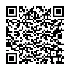 QR kód a telefonszámhoz +16022766195