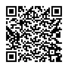 Código QR para número de teléfono +16022789620