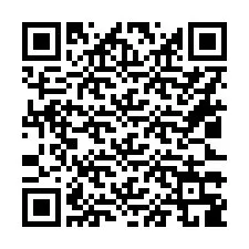 QR код за телефонен номер +16023389401