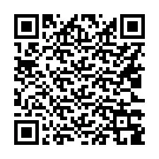 Codice QR per il numero di telefono +16023389402