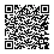 Kode QR untuk nomor Telepon +16023389406