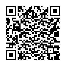 QR код за телефонен номер +16023389461