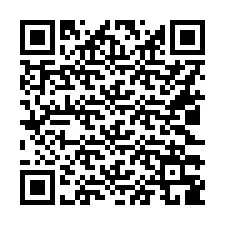 QR Code สำหรับหมายเลขโทรศัพท์ +16023389634