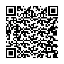 Código QR para número de telefone +16023389672