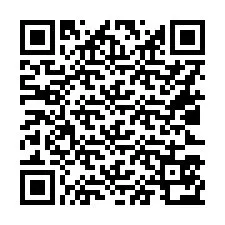 QR код за телефонен номер +16023572018