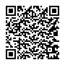 QR kód a telefonszámhoz +16023621184