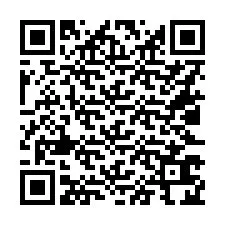 QR код за телефонен номер +16023624198