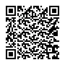 QR код за телефонен номер +16023626449