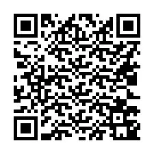 Kode QR untuk nomor Telepon +16023741706