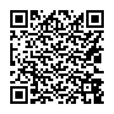 QR kód a telefonszámhoz +16023849905