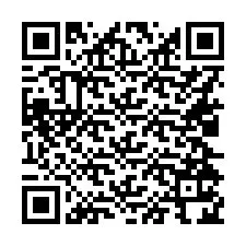 Codice QR per il numero di telefono +16024124976