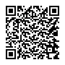 QR-code voor telefoonnummer +16024618489