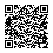 QR Code สำหรับหมายเลขโทรศัพท์ +16024834906