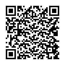 QR Code pour le numéro de téléphone +16025859262