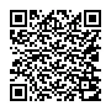 QR-code voor telefoonnummer +16026012478