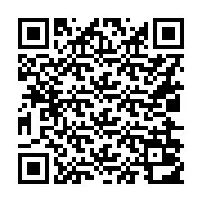 QR-koodi puhelinnumerolle +16026012484